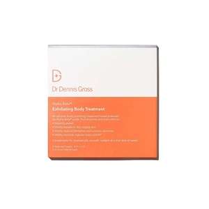 image:imageDr Dennis Gross Alpha Beta Exfoliating Body Treatment  MultiTasking Powered by AHABHAs for Smooth Hydrated Skin While Improving Ingrown Hairs Keratosis Pilaris and Blemishes  2 Textured Towels